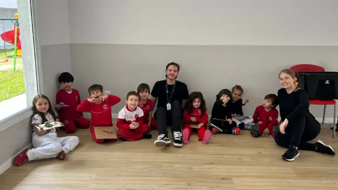 Projeto com a Maple Bear