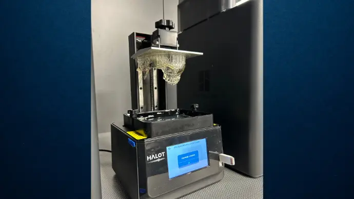 Impressão em resina