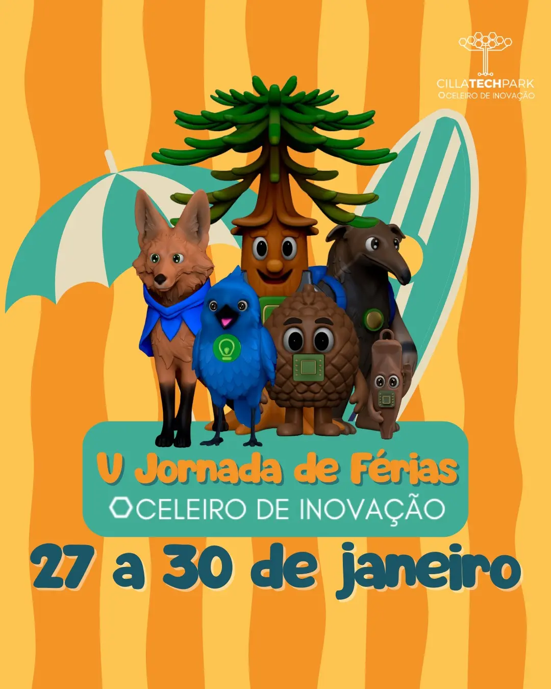 V jornada de férias